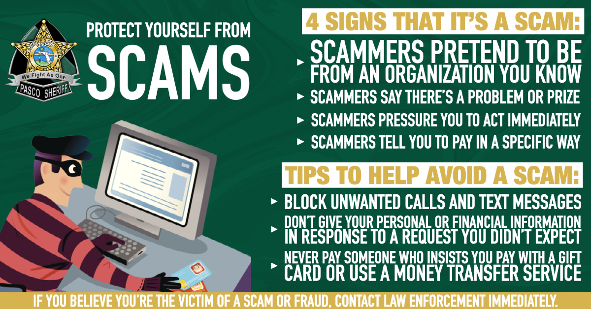 Protect yourself from scams