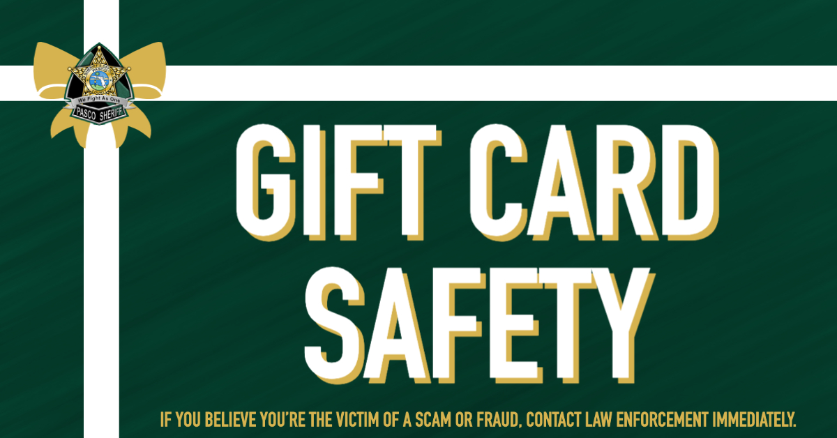 GIFT CARD SAFETY