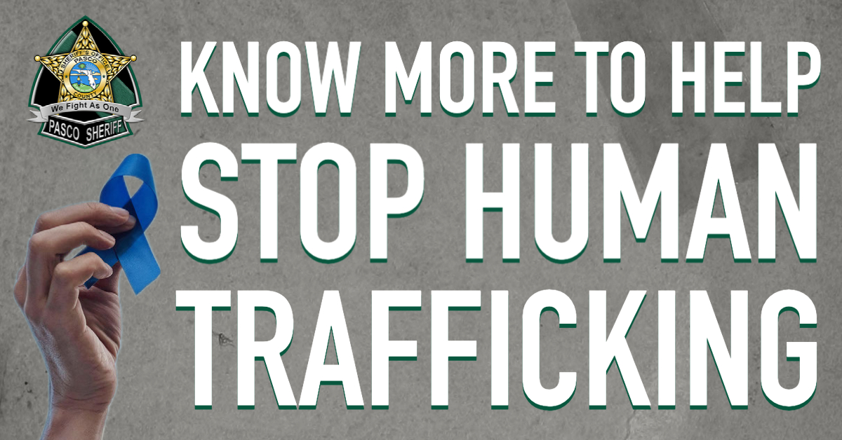 Know More to Help Stop Human Trafficking